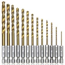 SET 13 PUNTE DA TRAPANO IN