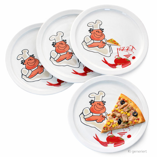 Set piatti pizza alberto - 4,