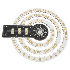  Blocco Legno Calendario