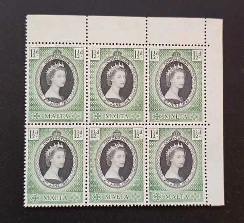 Malta 1953 incoronazione - malta,