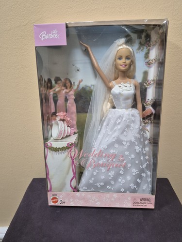 Barbie wedding bouquet - doll,