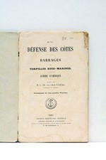 De la défense des côtes Paris extrait Revue Maritime et Coloniale
