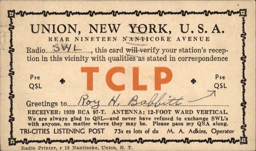New york radio swl stazione - new,