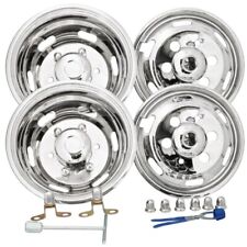 Kit Copricerchi Acciaio Inox Copricerchi 16"x6" Cerchi Acciaio V+H Iveco Daily 2006-