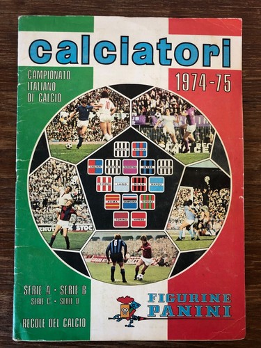 Album panini calciatori 1974 - panini,