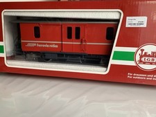 Fourgon à bagages Rhb Gepackwagen LGB 34554 MARKLIN 19017516 - wagon NEUF