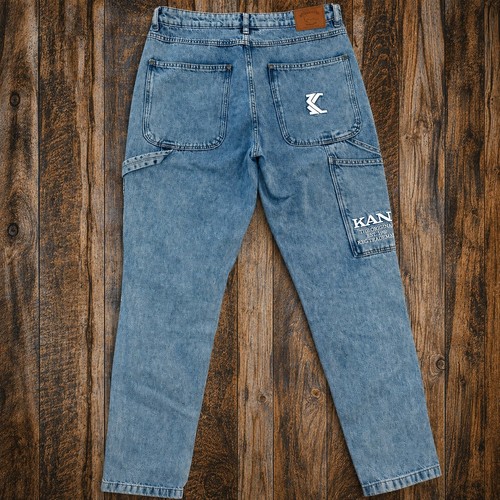 Jeans uomo falegname karl kani - jeans,