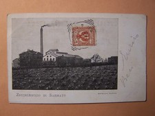 Sarmato  (Piacenza)  Cartolina d'epoca - Formato piccolo