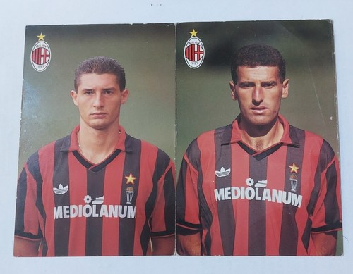 Cartoline milan fine anni - cartoline, 80
