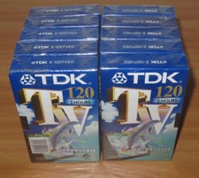 10 VIDEOCASSETTE VHS TDK