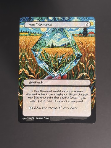 Mtg mox diamond van gogh - mtg,