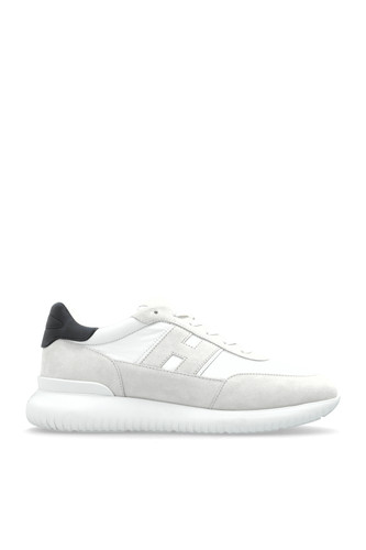 Hogan interactive white suede - hogan,