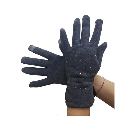 Guanti tessuto cotone donna - guanti,