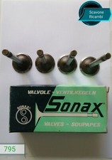 KIT 4 VALVOLE ASPIRAZIONE SONAX 795 ALFA 33 - ARNA - ALFASUD OEM 125.195