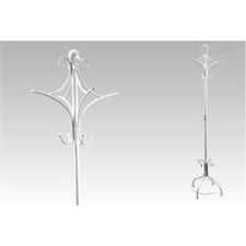 APPENDIABITI DA TERRA 12 POSTI BIANCO STILE PROVENZALE H180 CM