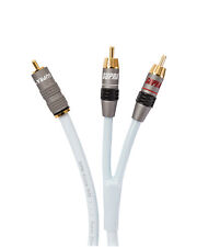 SUPRA Y-LINK 1RCA-2RCA BLUE 4M