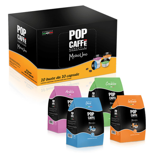 100 capsule caffè - 100,