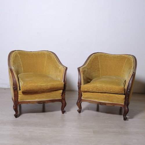 Coppia poltrone stile - di,
