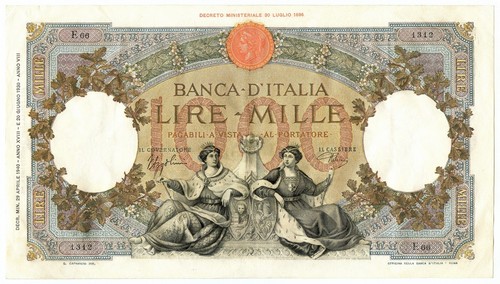 1000 lire capranesi - 1000,