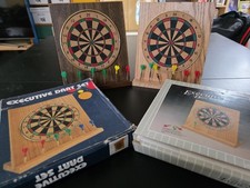 Coppia Di Set Freccette Da Tavolo Mini Dart Set Vintage