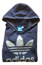 Felpa con cappuccio uomo Adidas Maglia Sportiva da Ragazzo Hoodies Casual Tg XS