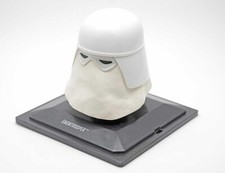 SNOWTROOPER ELMETTO STAR WARS DEAGOSTINI num 29 helmet casco busto modellino 4