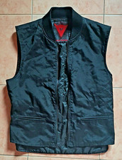 DAINESE gilet nero moto , smanicato con zip, taglia 44