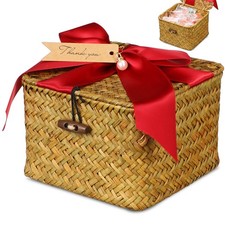  Cesta Portabiancheria Vimini Cestini Piccoli Portaoggetti Per La Casa