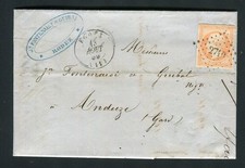 Belle lettre en double port