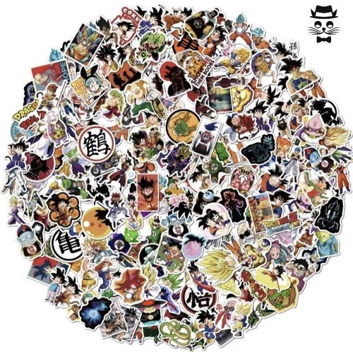 100 adesivi dragon ball son - ball,