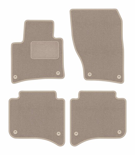 Tappetini velluto beige - tappetini,