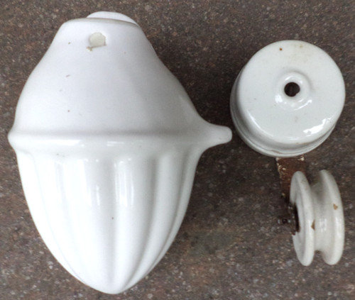 Antico saliscendi ceramica - saliscendi,