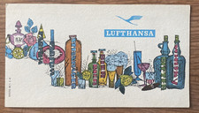 LUFTHANSA - PREISLISTE - VINTAGE BROCHURE 1961