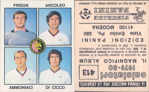 Calciatori panini - calciatori,