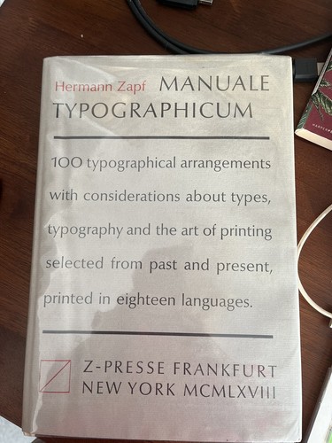 Hermann zapf manuale - zapf, /
