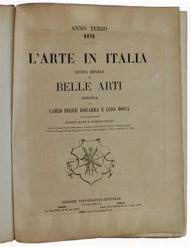 Arte italia rivista - italia.,