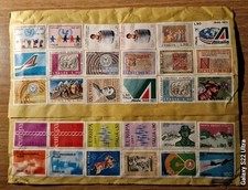 30 Francobolli Italia Lire Su