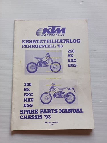 Ktm 250 300 exc egs - ktm,