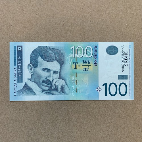 Banconota nikola tesla moneta - tesla,
