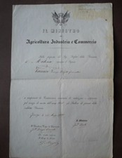 Nomina Monta Stalloni Modena 1866 Firenze Capitale Cavalli Ippologia