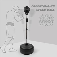 Speed Ball Altezza Regolabile Boxe Free Standing Punch Bag Adulti Casa Palestra MMA