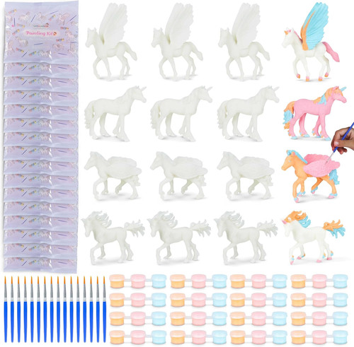 Unicorno bambina set - unicorno, pittura