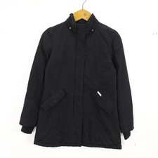 Woolrich Giubbino Bambina Taglia 12 Anni Poliestere Nero Invernale Comodo Casual