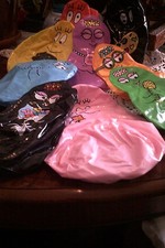 lotto 9 pupazzi gonfiabili