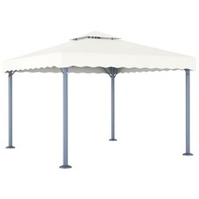 Gazebo 118.1"x118.1" Cream