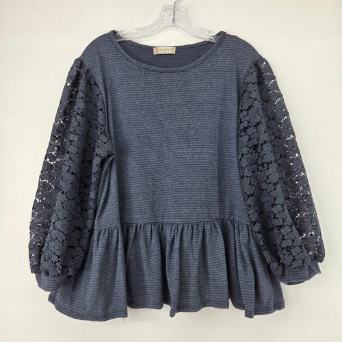 Top altar state peplum xl - top,