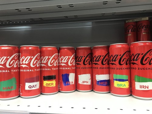 Set lattine coca cola - set, 8
