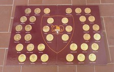 Folder 36 medaglie CUORE GRANATA 100 ANNI DI PASSIONE TORINO Calcio Toro