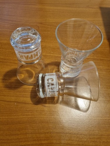 Bicchieri vetro campari - ,