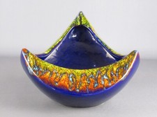 Vaso ceramica scultura design modernista centrotavola soprammobile vintage 1960